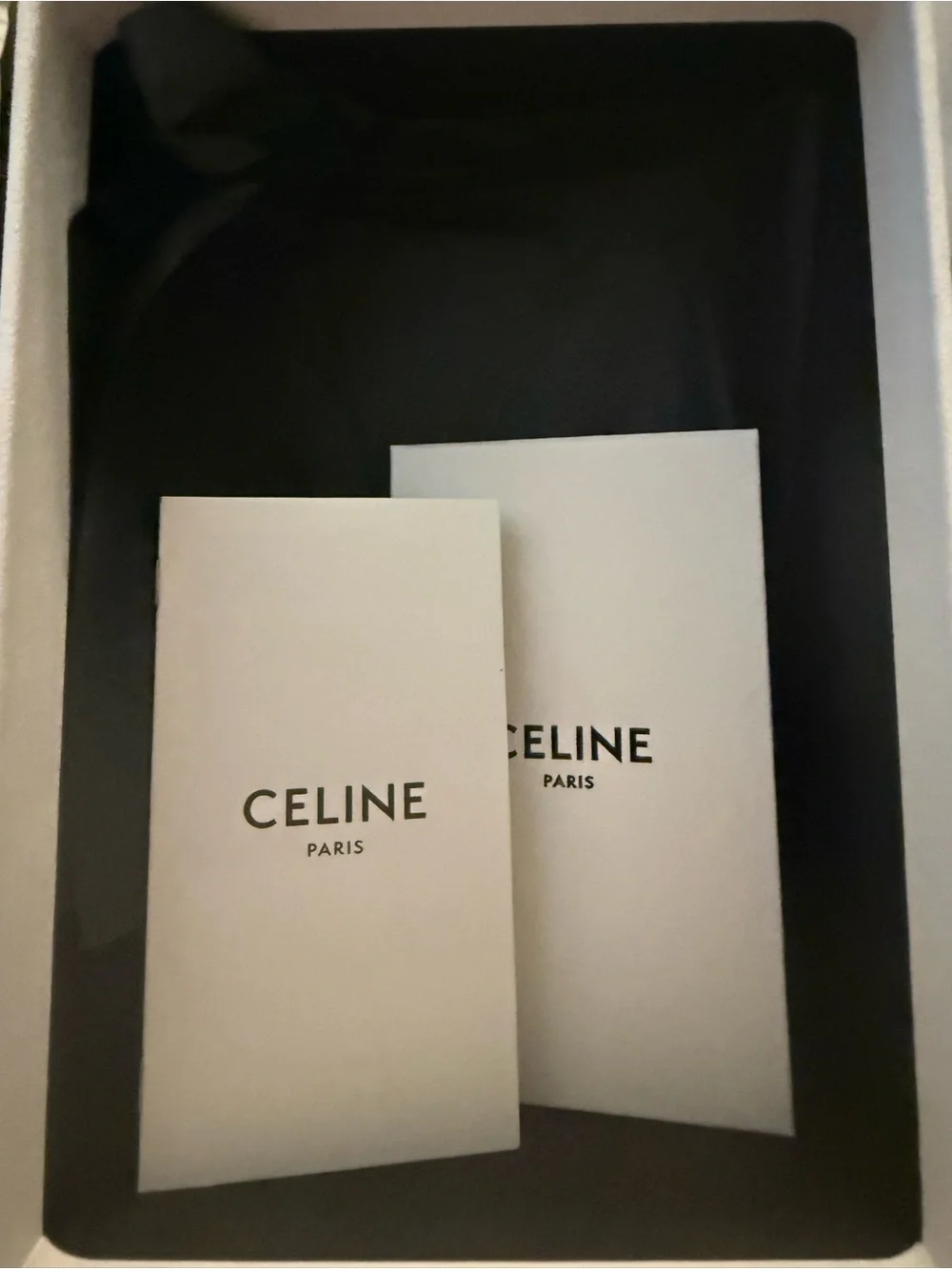 Celine Yellow Pebbled Leather foldable wallet
